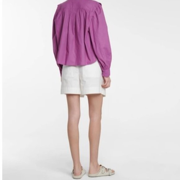 ISABEL MARANT ETOILE Purple Okina Blouse - Size 38 / Small / Medium US 4-6 - Picture 15 of 16